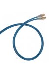 LEGRAND 051541 patch kábel RJ45-RJ45 Cat6 árnyékolt (F/UTP) LSZH (LSOH) 1 méter kék d: 4,2mm AWG28 LCS3