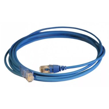 LEGRAND 051548 patch kábel RJ45-RJ45 Cat6 árnyékolatlan (U/UTP) LSZH (LSOH) 3 méter kék d: 5,2mm AWG24 LCS3