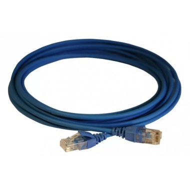 LEGRAND 051549 patch cable RJ45-RJ45 Cat6 unshielded (U/UTP) LSZH (LSOH) 5 meters blue d: 5.2mm AWG24 LCS3