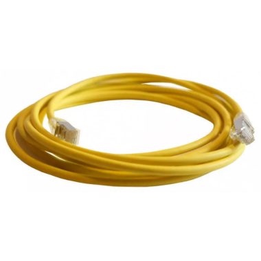 LEGRAND 051553 patch cable RJ45-RJ45 Cat6A shielded (S/FTP) LSZH (LSOH) 3 meters yellow d: 5.2mm AWG28 LCS3