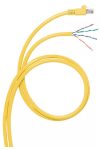 LEGRAND 051786 konszolidációs patch kábel RJ45-AWG Cat6A árnyékolt (S/FTP) LSZH (LSOH) sárga 8 méter LCS3