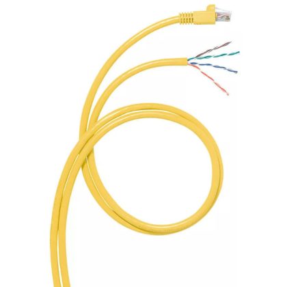   LEGRAND 051788 konszolidációs patch kábel RJ45-AWG Cat6A árnyékolt (S/FTP) LSZH (LSOH) sárga 20 méter LCS3