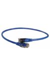 LEGRAND 051815 patch kábel RJ45-RJ45 Cat6 árnyékolt (F/UTP) PVC 0,5 méter kék d: 6mm AWG26 LCS3