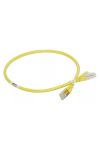 LEGRAND 051816 patch cable RJ45-RJ45 Cat6A shielded (S/FTP) PVC 0.5 meter yellow d: 6.2mm AWG27 LCS3