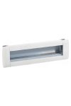 LEGRAND 053560 Empty recessed office module, aluminum, 8 modules wide, can be assembled with Program Mosaic fittings, white