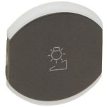   LEGRAND 064876 Céliane My Home dimmer cover (up / down), 2 mod, graphite