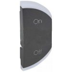   LEGRAND 064881 Céliane My Home ON / OFF cover, 1 mod, right, graphite