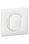 LEGRAND 067797 Celiane smart single-pole switch / dimmer (executive), recessed, with decorative frame, white, phase / zero supply with single-phase output, pulse input, connectable to gateway -Netatmo