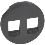 LEGRAND 067814 Céliane 2xspeaker socket cover, graphite