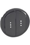 LEGRAND 067904 Céliane double key, light indicator, graphite