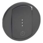 LEGRAND 067936 Céliane cover for timer switch, graphite