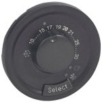 LEGRAND 067980 Céliane room thermostat cover, graphite