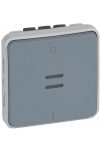 LEGRAND 069528 Plexo 55 bipolar switch with indicator light, gray