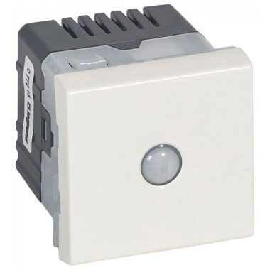 LEGRAND 077015 Program Mosaic energy saving switch, 10AX - 250 V ~, 160 °, 2 modules wide, white