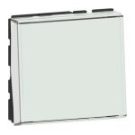   LEGRAND 077043L Program Mosaic with changeover contact label holder, 2m, 6A, white, antimicrobial