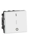 LEGRAND 077050L Program Mosaic two-pole switch 20A, 2m, white