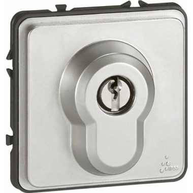 LEGRAND 077875 Solioc three-position key press (1-0-2), vandal-proof IK10