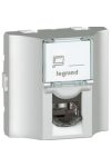 LEGRAND 078621 Program Mosaic LCS2 RJ 45 socket with rear RJ 45 connection, Cat. 5e FTP, 9-pin, 2 modules wide, white