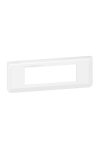 LEGRAND 078726L Program Mosaic frame, 6 modules, horizontal, white, antimicrobial