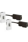 LEGRAND 078748 Program Mosaic 2db USB és 1db RJ45 csatlakozóaljzat készlet