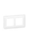 LEGRAND 078864L Program Mosaic frame for old 57 mm sorting, 2x2m, horizontal, white