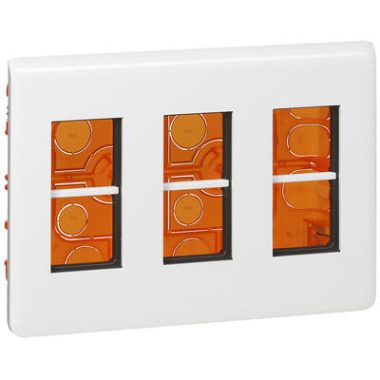 LEGRAND 078873L Program Mosaic recessed box, 3x4m, white