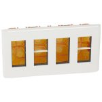 LEGRAND 078874L Program Mosaic recessed box, 4x4m, white