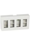 LEGRAND 078888L Program Mosaic frame 4x4m, white