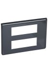 LEGRAND 079076 Program Mosaic 2x6 modular frame, horizontal, anthracite