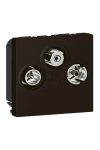 LEGRAND 079186L Program Mosaic TV-R-SAT socket, anthracite