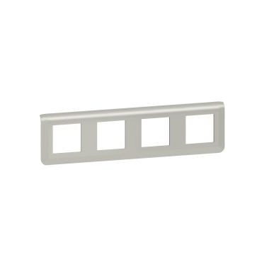 LEGRAND 079308L Program Mosaic frame 4x2m, aluminum