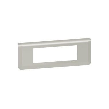 LEGRAND 079316L Program Mosaic frame 1x6m, horizontal, Aluminum