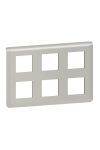 LEGRAND 079332L Program Mosaic 2x3x2 modular frame, aluminum