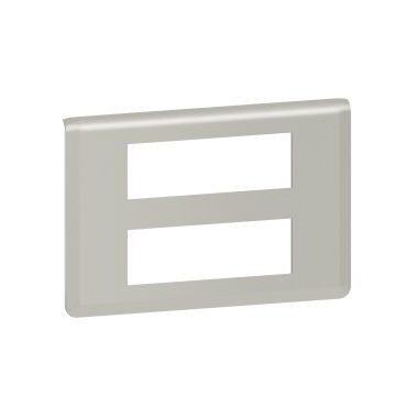 LEGRAND 079336L Program Mosaic 2x6 modular frame, horizontal, aluminum