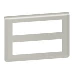 LEGRAND 079337L Program Mosaic 2x8 modular frame, aluminum