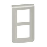   LEGRAND 079354L Program Mosaic 2x2 modular frame, vertical, aluminum