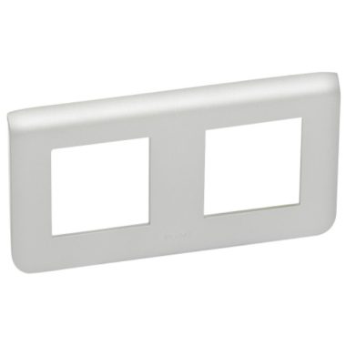 LEGRAND 079364 Program Mosaic 2x2 modular frame, horizontal, aluminum