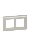 LEGRAND 079364L Program Mosaic 2x2 modular frame, horizontal, aluminum