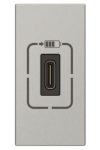 LEGRAND 079389 Program Mosaic USB-C - 230 V - 5 V, 1 modul, alumínium