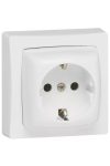 LEGRAND 086029 Oteo 2P + F socket, 16 A - 250 V ~, white RAL 9010