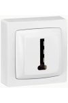 LEGRAND 086038 Oteo wall-mounted telephone socket 1xRJ11 8-pin