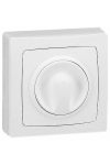 LEGRAND 086068 Oteo rotary knob dimmer 40 - 400 W, min. load: 40 W, resp. 40 VA, 10 AX - 250 V ~, white RAL 9010