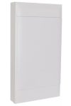 LEGRAND 137209 PractiboxS external distributor (650°C), with white door, protective ground and neutral terminal, 4 rows 18 modules