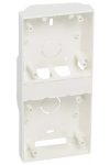 LEGRAND 138094 Double accent box cat. number 1 380 for 69/68/23/25/48/71/73/74 signaling devices, white RAL 9003