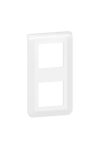 LEGRAND 277822L Program Mosaic frame 2x2m, vertical, white