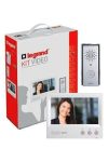 LEGRAND 369580 4-vezetékes színes videó kaputelefon szett, kihangosított, 1 lakásos, 7"-os beltéri egységgel