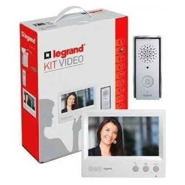 LEGRAND 369580 4-vezetékes színes videó kaputelefon szett, kihangosított, 1 lakásos, 7"-os beltéri egységgel