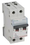 LEGRAND 404200 TX3 circuit breaker 2P C4 10000A/10kA BIC