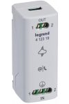 LEGRAND 412319 otthoni hálózatok túlfeszültség levezető T2 1,5 modul széles