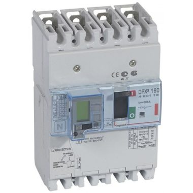 LEGRAND 420113 DPX3 160 63A 4P + ÁVK thermal magnetic 36kA combined circuit